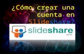 Tutorial: ¿Cómo crear una cuenta en Slideshare?