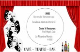 Pierrot Cafe-Teatro-Bar por Lia Montas