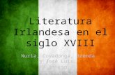 Literatura irlandesa en el siglo XVIII (2)