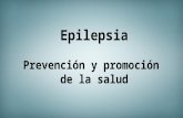 Epilepsia Promocion de la salud