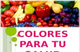 Colores para tu salud