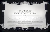 Musica ecuatoriana