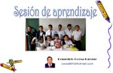 La Sesión de Aprendizaje en el Soporte Pedagógico  ccesa007