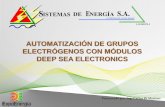 Automatizacion grupos electrogenos