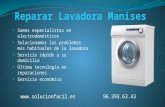 Tecnico lavadora en Manises - 96.393.63.43