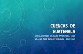 Cuencas de Guateamala