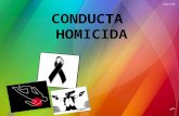 Conducta homicida