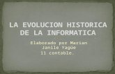 La evolucion historica de la informatica