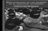 Libro participacion de las mujeres en el gobierno autonomo