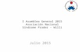 I Asamblea general ANSPW 2015