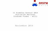 2014 II Asamblea general anspw