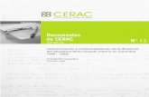Documento CERAC No. 12: Caracterización y contextualización de la dinámica del desplazamiento forzado interno en Colombia 1996-2006