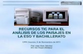 Recursos TIC para el análisis de los paisajes en ESO y Bachillerato