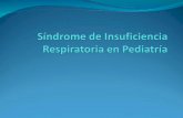 Sindrome de insuficiencia respiratoria en pediatra