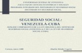 Profesor Absalon Mendez Cegarra Seguridad social _cuba-venezuela_13-01-09