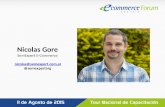 Presentación de Niclas Gore- eCommerce Forum 2015 Rosario