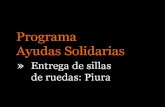 Programa Ayudas Solidarias - Piura