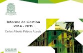 Informe Gestion 2014 2015 Medicina UdeA