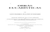 Obras Eucarísticas P.Pedro Julián Eymard