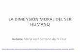 La Dimensión Moral Del Ser Humano
