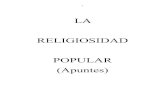 3. La Religiosidad Popular (Apuntes)