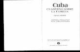 ANA VERA-Cuba, Cuaderno de Familia