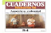 Cuadernos de Historia 16 084 America Colonial 1985