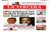 Diario La Tercera 26.10.2015
