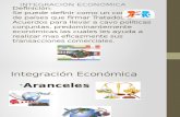 Diapositiva de Integración Económica