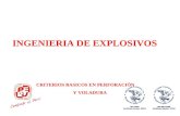 Criterios Basicos de Explosivos
