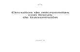 Microwave Circuits with transmission lines (spanish)