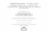 Anhidrido Ftalico - Primera Entrega