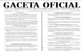 Gaceta Oficial Número 40.769 - Notilogía