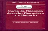 Curso de Finanzas, Derecho Financiero y Tributario - Villegas