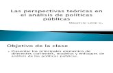 2. Perspectivas Teoricas de Políticas Públicas