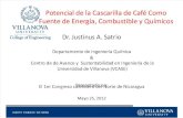 Potencial de La Cascarilla de Cafe Como Fuente de Energia, Combustible y Quimicos
