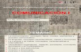 Comunicacion Temario I