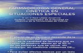 Farmacologia General Cinetica en Situaciones Especiales