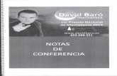 Conferencia - David Baro