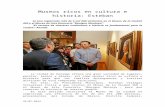29.07.2014 Comunicado Museos Ricos en Cultura e Historia Esteban