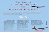 Turismo Ornitológico en Extremadura