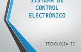 Sistemas de Control Electrónico