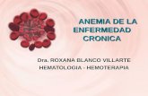 Anemia de La Enfermedad Cronica