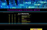Toxicología Clínica 2014