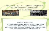 Tema 1.2. Ideologías y Movimientos