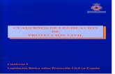 Cuaderno I. Legislación Básica Sobre Protección Civil en España