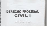 Material de Derecho Procesal Civil I