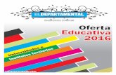 Oferta Educativa 2016, diario el departamental