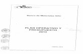 Plan 10018 Plan Operativvvo Institucional 2012 2012