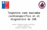 Troponina como marcador cardioespecífico en el diagnóstico de IAM